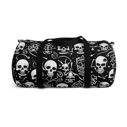 Gothic Skulls Duffel Bag